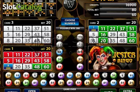 Οθόνη3. Jester Bingo Κουλοχέρης