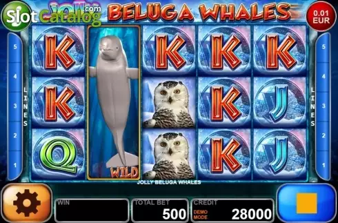 Οθόνη5. Jolly Beluga Whales Κουλοχέρης