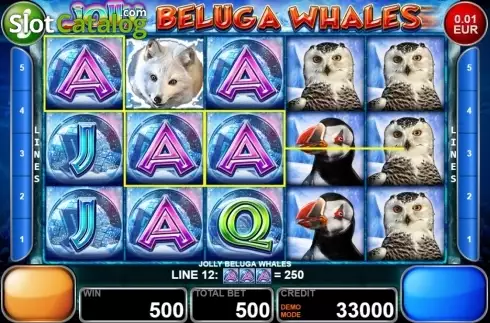 Οθόνη6. Jolly Beluga Whales Κουλοχέρης