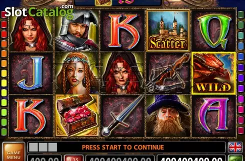 Οθόνη3. Knight Legends Κουλοχέρης