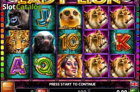 Οθόνη3. Lady Lion Κουλοχέρης