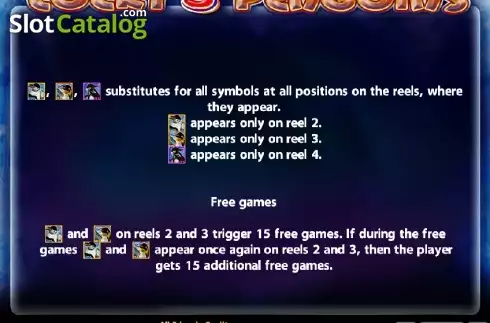 Πίνακας πληρωμών 2. Lucky 3 Penguins Κουλοχέρης 