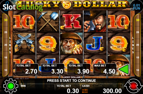 Οθόνη2. Lucky Dollar Κουλοχέρης