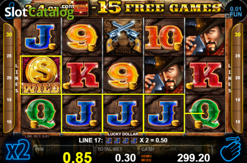 Οθόνη4. Lucky Dollar Κουλοχέρης