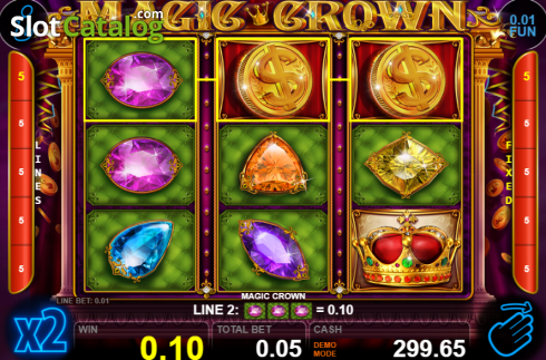 Οθόνη3. Magic Crown Κουλοχέρης