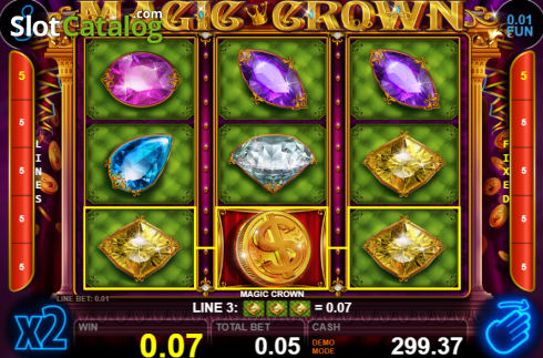 Οθόνη5. Magic Crown Κουλοχέρης