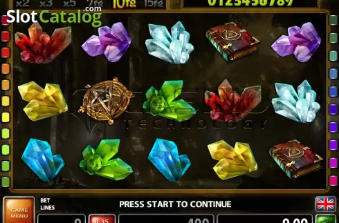Οθόνη3. Magic Crystals Power Κουλοχέρης 