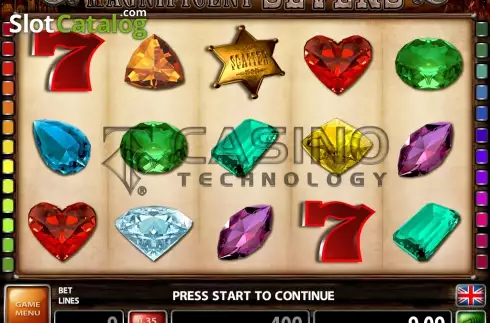 Οθόνη3. Magnificent Sevens (Casino Technology) Κουλοχέρης