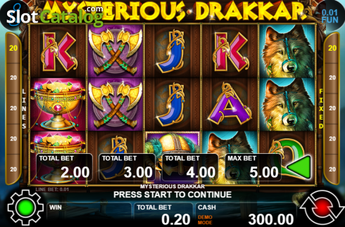 Οθόνη2. Mysterious Drakkar Κουλοχέρης