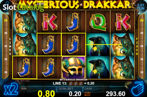 Οθόνη5. Mysterious Drakkar Κουλοχέρης