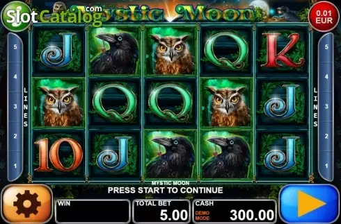 Οθόνη2. Mystic Moon (Casino Technology) Κουλοχέρης