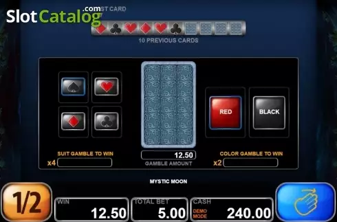 Οθόνη4. Mystic Moon (Casino Technology) Κουλοχέρης