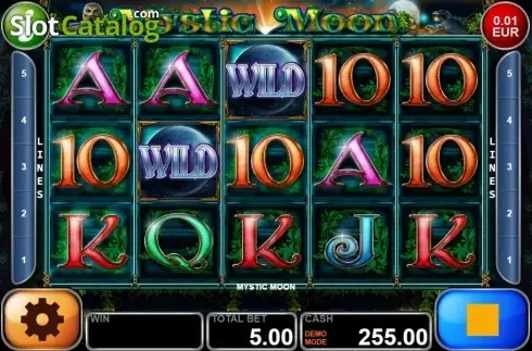 Οθόνη5. Mystic Moon (Casino Technology) Κουλοχέρης