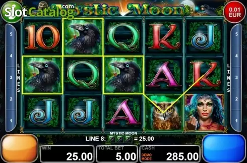 Οθόνη6. Mystic Moon (Casino Technology) Κουλοχέρης