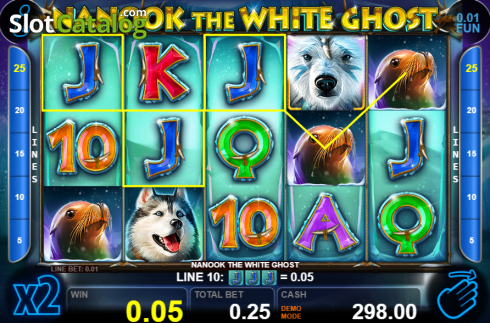 Οθόνη3. Nanook The White Ghost Κουλοχέρης