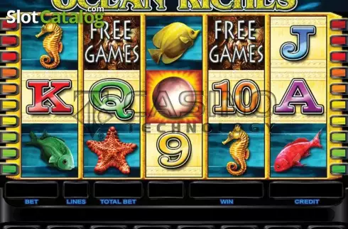 Οθόνη2. Ocean Riches (Casino Technology) Κουλοχέρης
