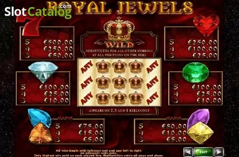 Οθόνη3. Royal Jewels (Casino Technology) Κουλοχέρης