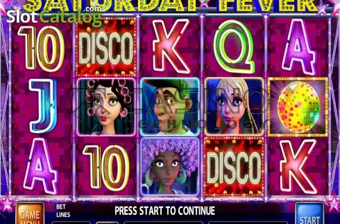 Οθόνη3. Saturday Fever Κουλοχέρης