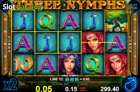 Οθόνη3. Three Nymphs Κουλοχέρης