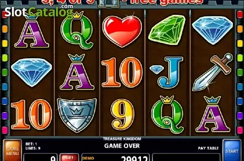 Οθόνη 1. Treasure Kingdom Κουλοχέρης