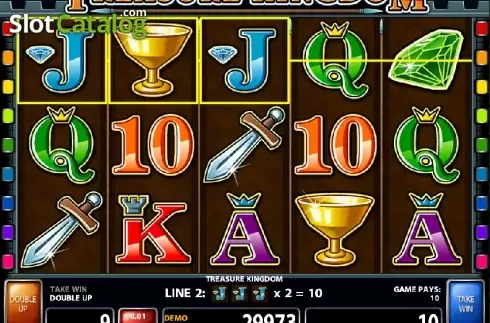 Οθόνη 2. Treasure Kingdom Κουλοχέρης