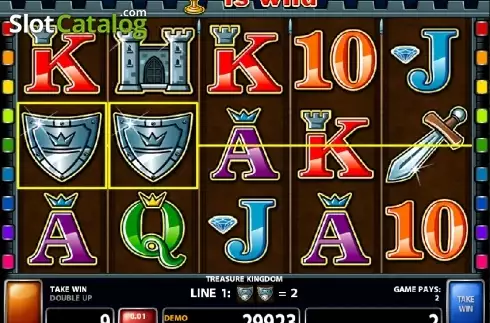 Οθόνη 3. Treasure Kingdom Κουλοχέρης