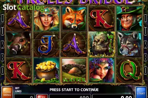 Οθόνη2. Trolls Bridge (Casino Technology) Κουλοχέρης