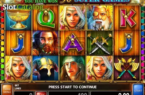 Οθόνη3. Valkyrie (Casino Technology) Κουλοχέρης