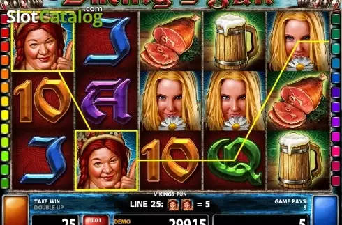 Οθόνη 2. Viking's Fun (Casino Technology) Κουλοχέρης