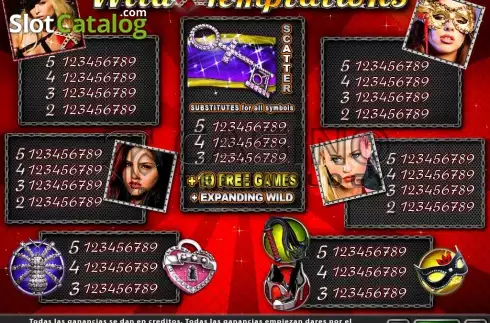 Οθόνη8. Wild Temptations Κουλοχέρης