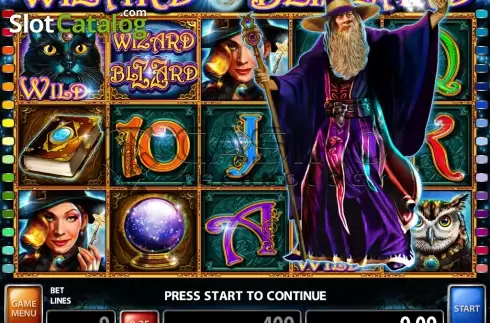 Οθόνη3. Wizard Blizzard Κουλοχέρης 