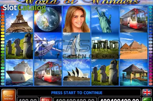 Οθόνη3. World Of Wonders (Casino Technology) Κουλοχέρης