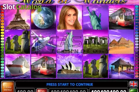 Οθόνη4. World Of Wonders (Casino Technology) Κουλοχέρης