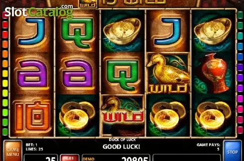 Οθόνη 2. Duck of Luck Κουλοχέρης