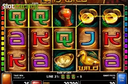 Οθόνη 4. Duck of Luck Κουλοχέρης