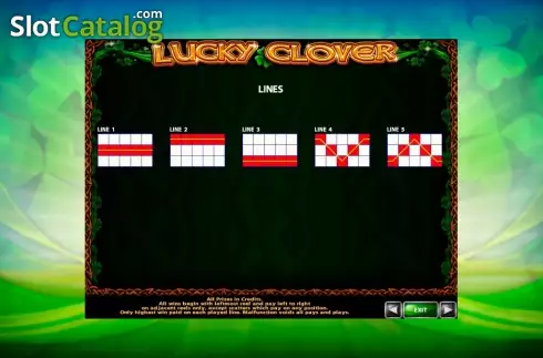 Οθόνη3. Lucky Clover (CasinoTechnology) Κουλοχέρης 