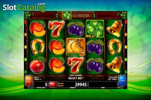 Οθόνη4. Lucky Clover (CasinoTechnology) Κουλοχέρης 