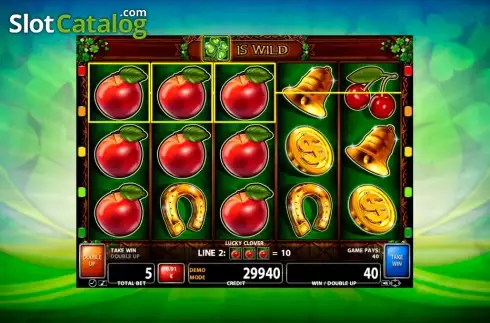 Οθόνη5. Lucky Clover (CasinoTechnology) Κουλοχέρης 