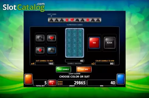 Οθόνη6. Lucky Clover (CasinoTechnology) Κουλοχέρης 