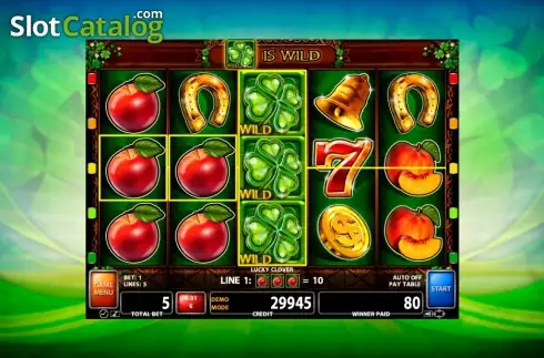 Οθόνη7. Lucky Clover (CasinoTechnology) Κουλοχέρης 