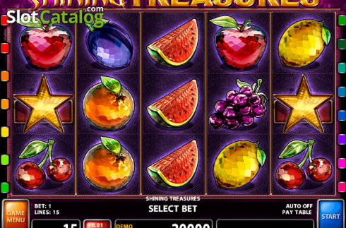 Οθόνη2. Shining Treasures Κουλοχέρης