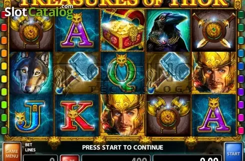 Οθόνη 1. Treasures of Thor Κουλοχέρης