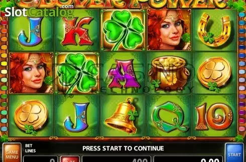 Οθόνη 1. Clover Power Κουλοχέρης