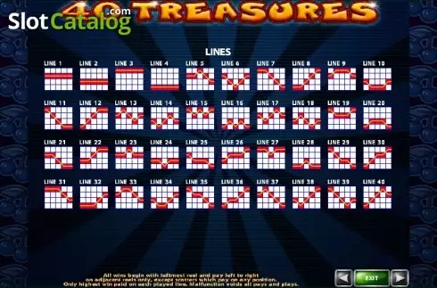 Οθόνη6. 40 Treasures Κουλοχέρης 