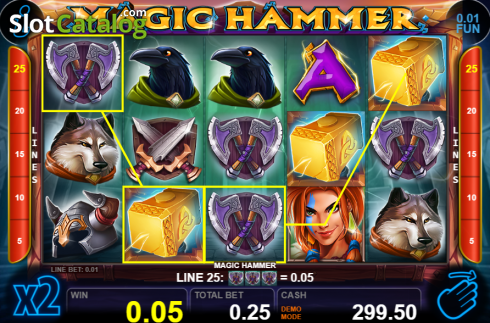 Οθόνη4. Magic Hammer Κουλοχέρης
