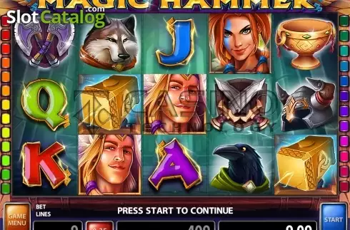 Οθόνη2. Magic Hammer Κουλοχέρης
