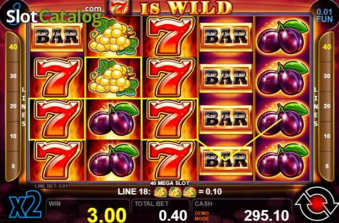 Οθόνη4. 40 Mega Slot Κουλοχέρης