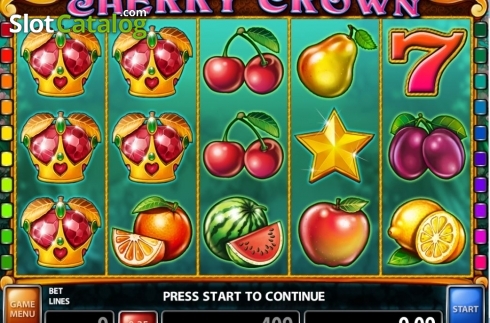Οθόνη2. Cherry Crown Κουλοχέρης 