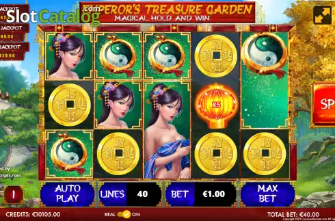 Οθόνη3. Emperor's Treasure Garden Κουλοχέρης 