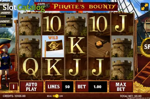 Οθόνη2. Lucky Pirate's Bounty Κουλοχέρης